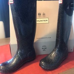 Hunter boots size 8